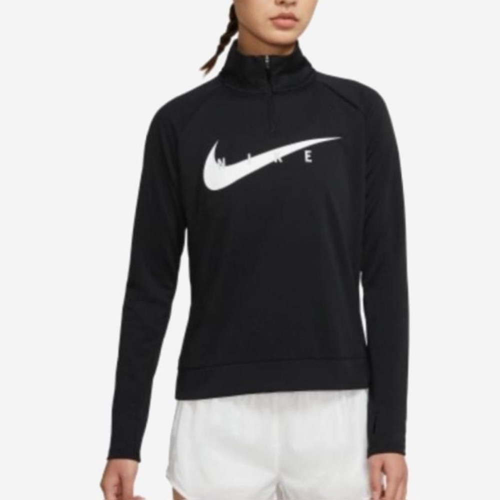 NIKE WOMEN SWOOSH RUN HALFZIP MIDLAYER